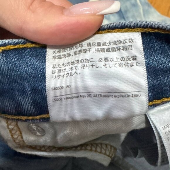 Levi’s Tie-Dye Stripe Jeans – W30 L30 – Rare Style - Picture 8 of 14